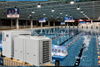 Air Source Heat Pump for Commercial Pool Bathing Stainless Steel Constant Temperature Humidity Control Energy-Saving