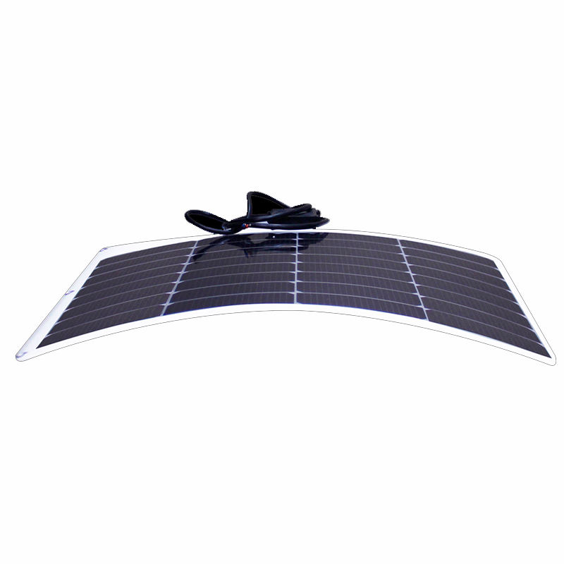 500-600W Lightweight (7.7kg) Flexible N-Type Solar Panel Bendable Monocrystalline Silicon for Outdoor Use HJT PERC Technology