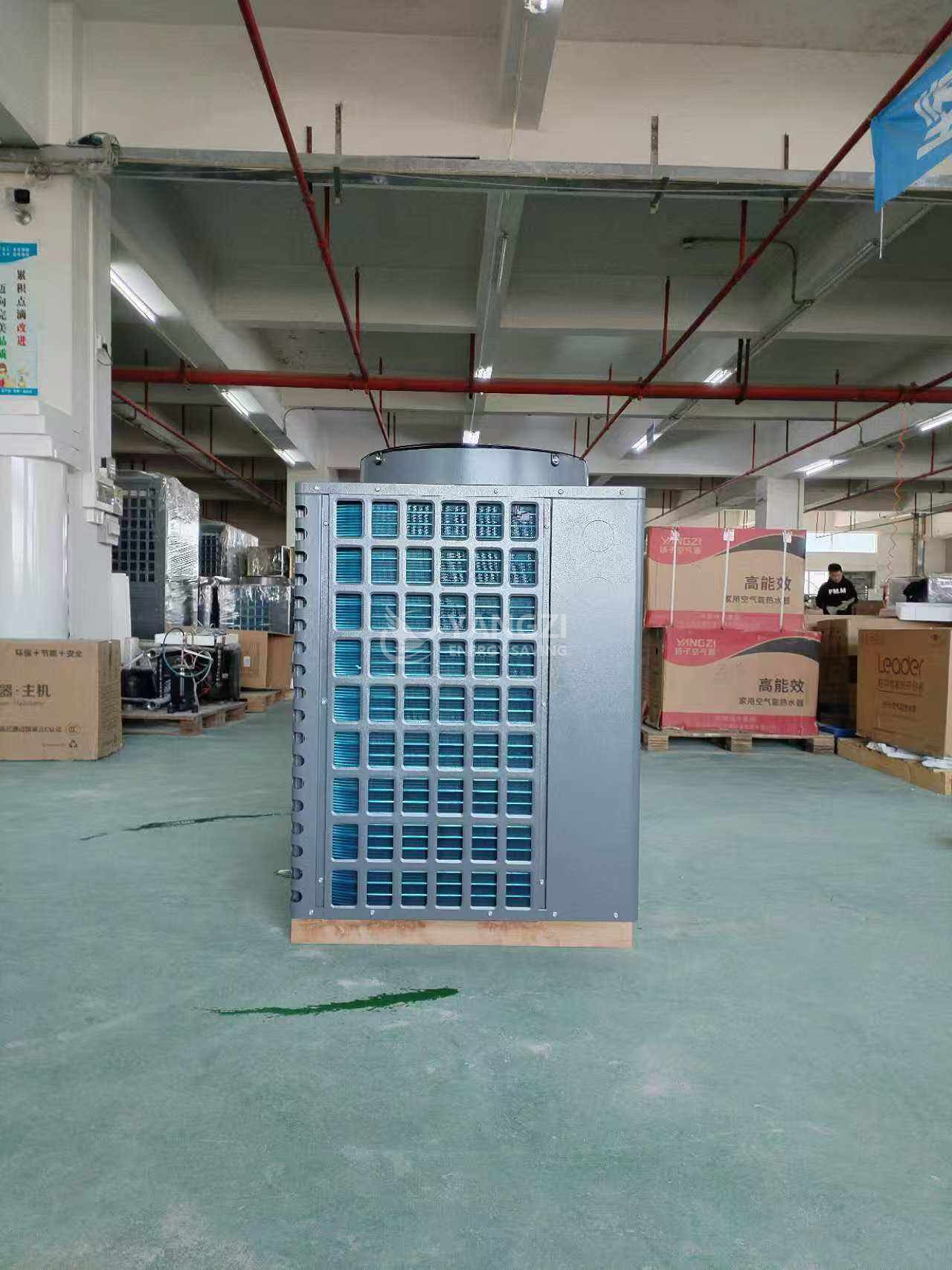 Commercial Factory's New Energy Variable Frequency Air Source Heat Pump Water Heater Stainless Steel Tankless Efficient